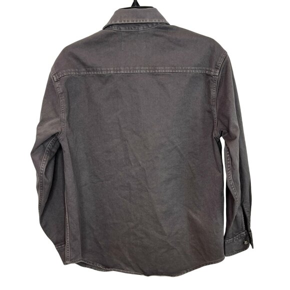 Aritzia TNA Gramercy Gray Button Up Shirt jacket - Size XXS - Picture 3 of 6